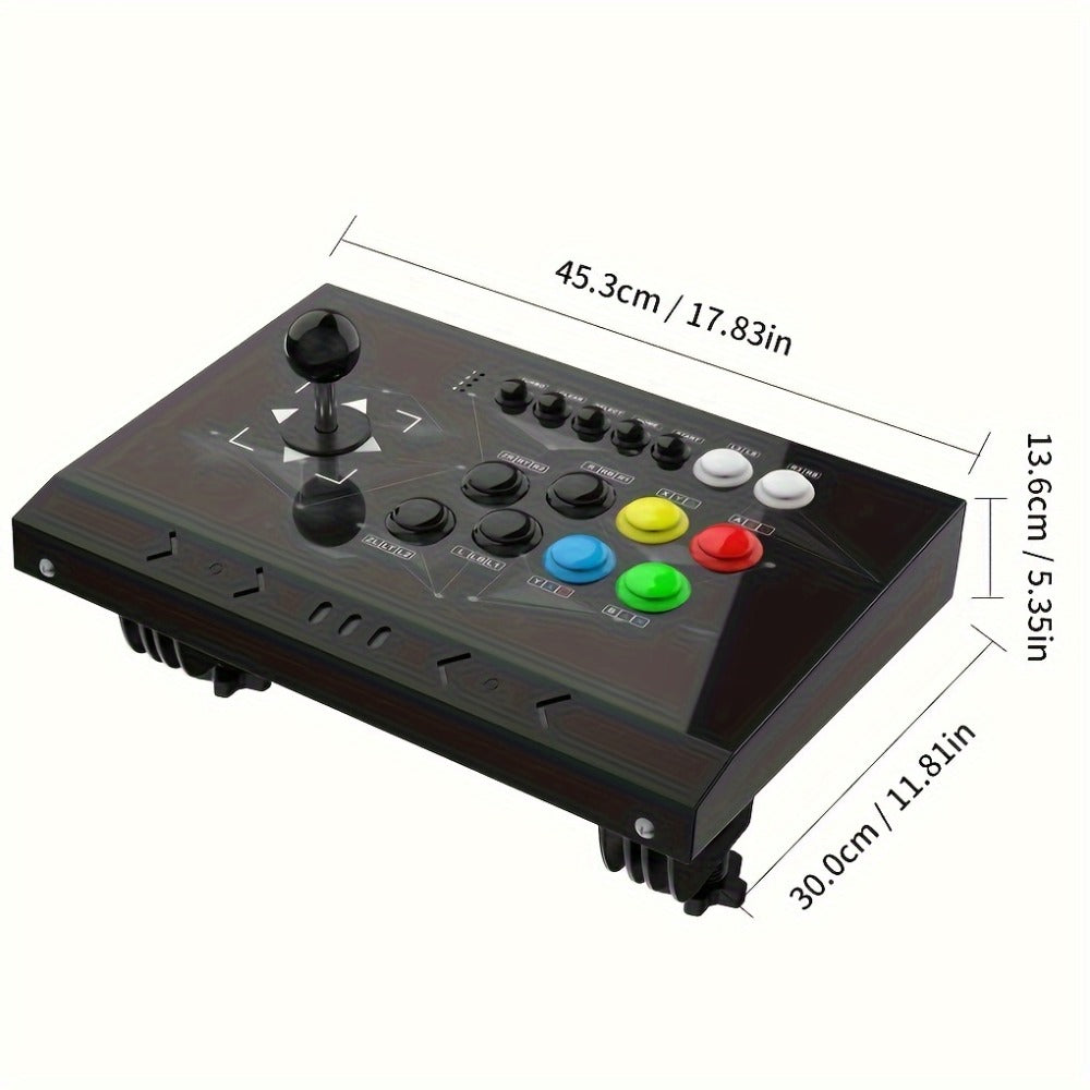 Arcade Stick DOYO KT511 for Nintendo Switch, PS3, PC & Android, 8-Way Square Gate Joystick, Turbo Function