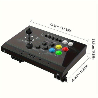 Arcade Stick DOYO KT511 for Nintendo Switch, PS3, PC & Android, 8-Way Square Gate Joystick, Turbo Function