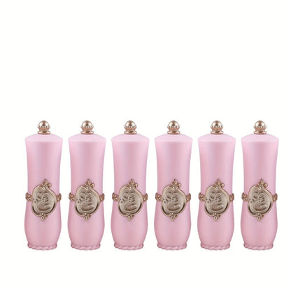 Color Changing Lip Balm Set 6PCS Flower Jelly Lipstick Thermostat Tinted Peach Flavor, for Makeup, Travel and Everyday Vanity Use