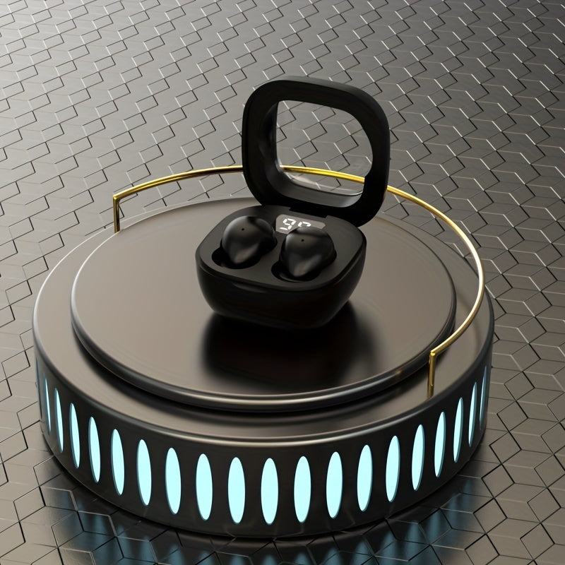 Wireless Earbuds Mini In-Ear Set with Compact Charging Case and Black, Khaki or White Color Choices