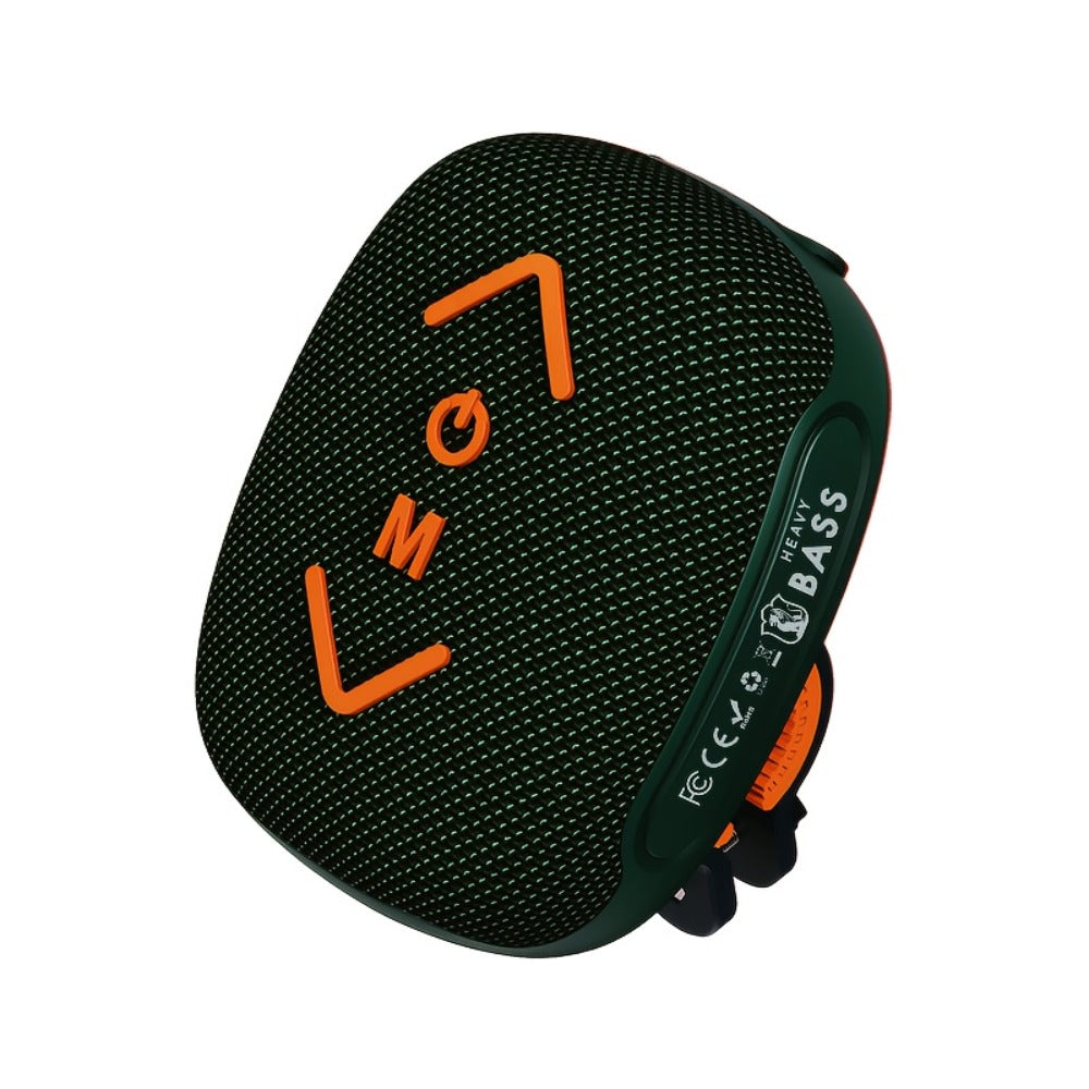 Wireless Bike Speaker with Removable Bicycle Mount for an Everyday Personal Care Routine, with the Listed Configuration