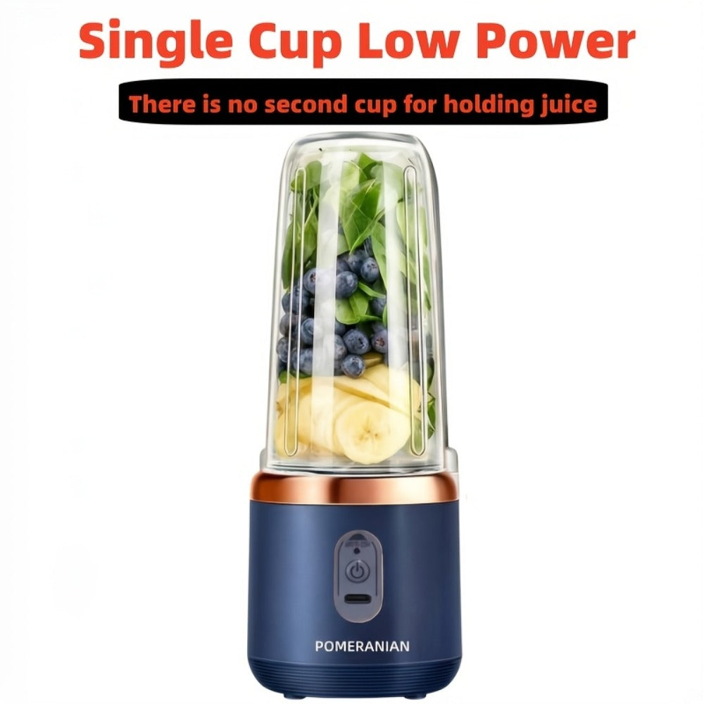 Portable Blender Rechargeable, Mini Personal Juicer for Smoothies, Milkshakes & Juice, USB Charging