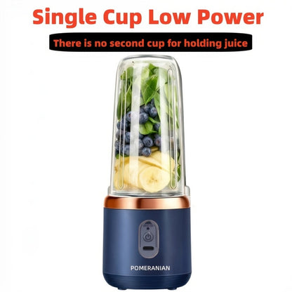 Portable Blender Rechargeable, Mini Personal Juicer for Smoothies, Milkshakes & Juice, USB Charging