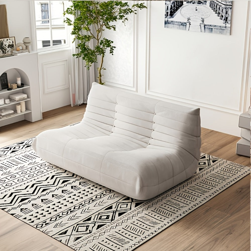 Bean Bag Chair, Soft Floor Lounger for Comfortable Everyday Seating detail image - detail view 18