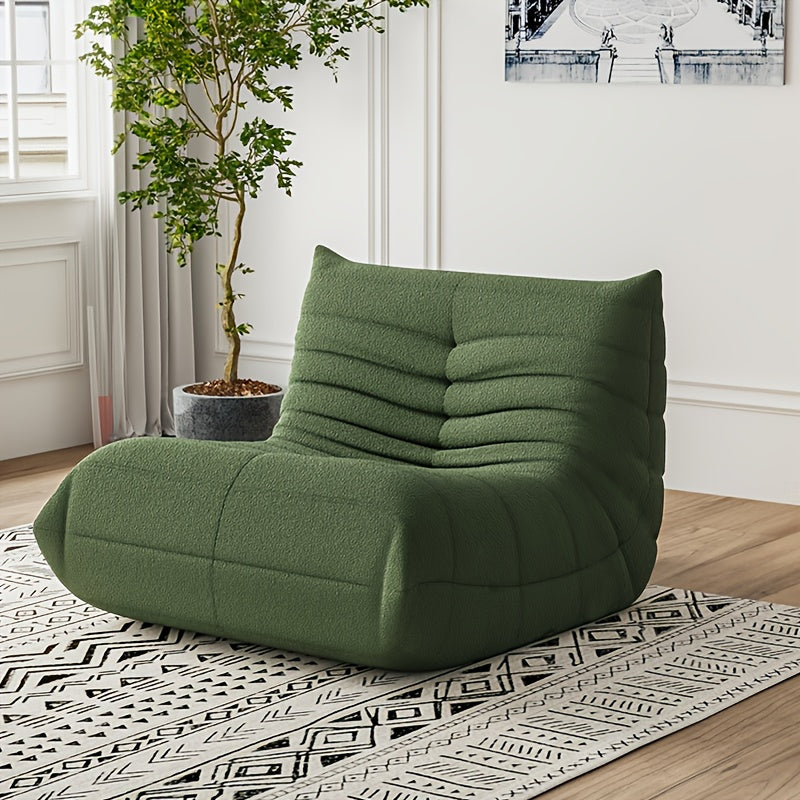 Bean Bag Chair shown in the Green option
