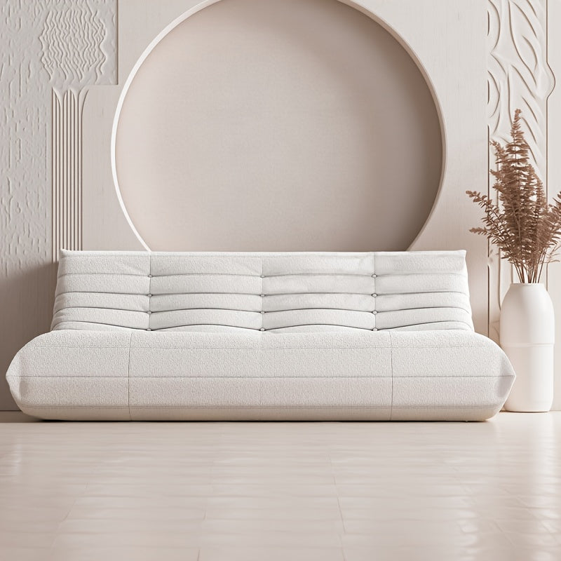Bean Bag Chair shown in the White Three-person For CATERPILLAR option