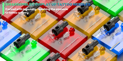 Wireless Tattoo Machine Kit Complete - POSEIDON V5 Rotary Pen with LCD Screen 1500mAh for Temporary Body Art, Festivals and Costumes