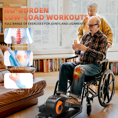 Under Desk Elliptical Machine with Remote Control for Entryways, Bedrooms and Living Spaces