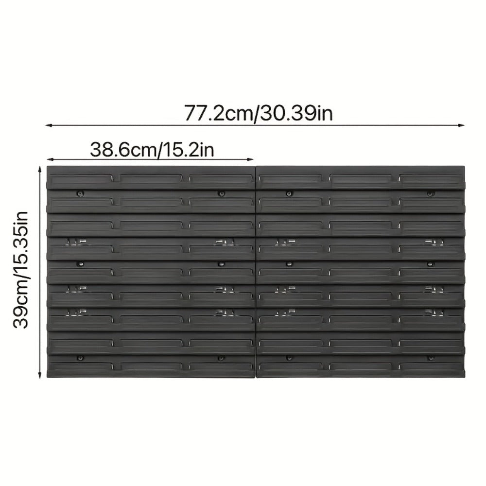 Tool Organizer Set, Multi-Functional Wrench, Screwdriver, Drill Bit & Hammer Storage Rack for Entryways, Bedrooms and Living Spaces