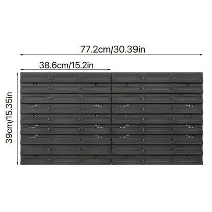Tool Organizer Set, Multi-Functional Wrench, Screwdriver, Drill Bit & Hammer Storage Rack for Entryways, Bedrooms and Living Spaces
