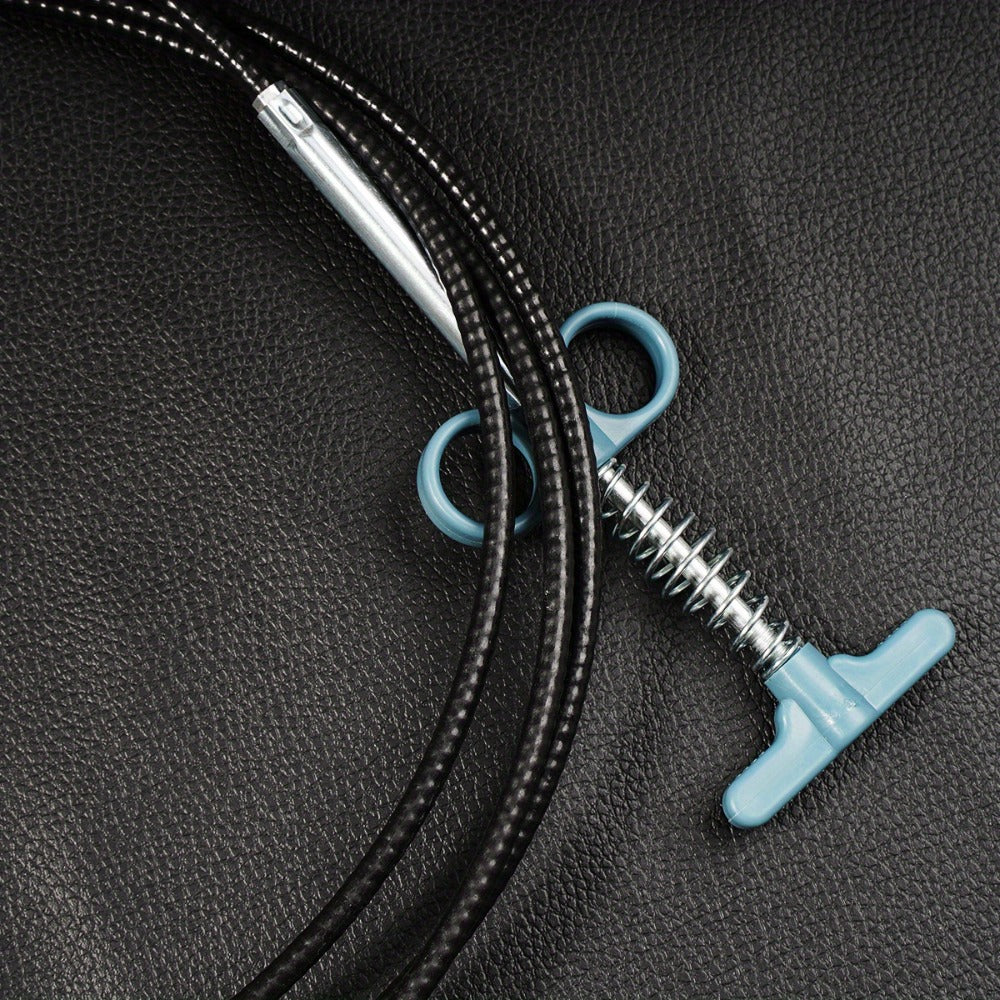 Car Door Opening Airbag Tool 39.37 Inch Spring-Loaded Wedge with Ergonomic Handle Coil Cable for GM Vehicles Window Door Installation Repair