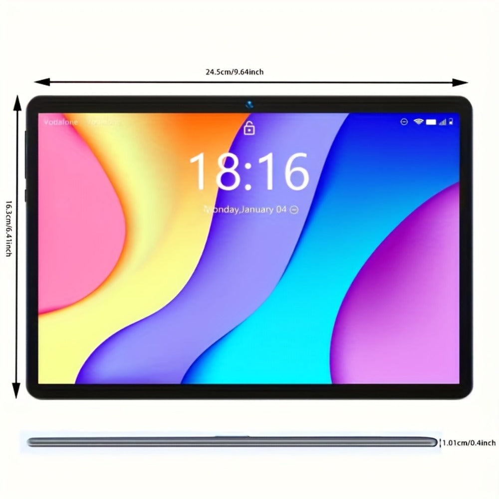 Android Tablet BMAX I9 Plus 10.1-Inch with Android 15, RK3562 CPU, 64GB Internal Storage and 6000mAh