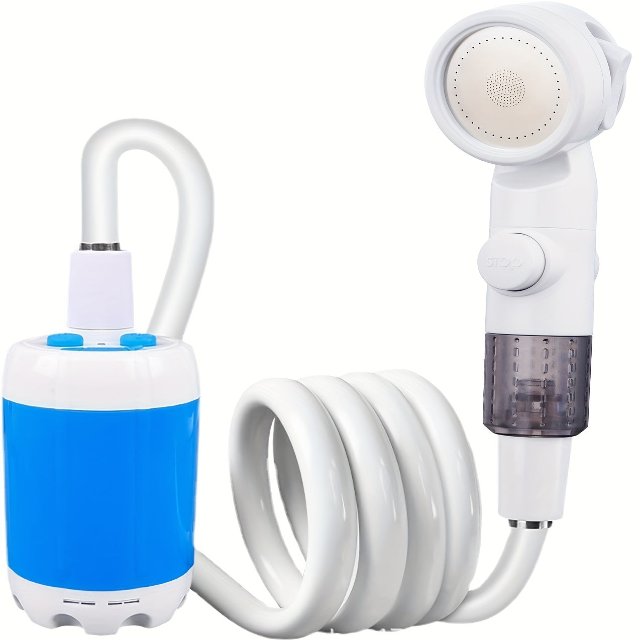 Rechargeable Electric Camping Shower Pump – Portable Outdoor Shower for Hiking, Climbing, Beach & Backpacking