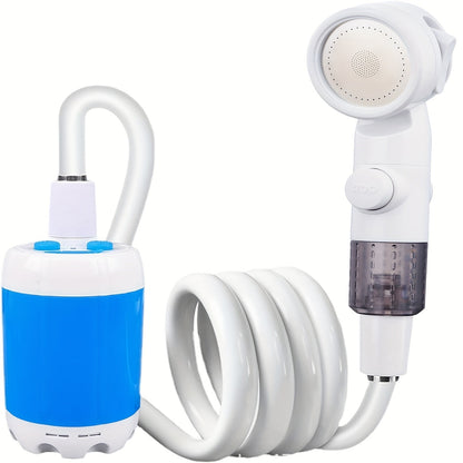 Rechargeable Electric Camping Shower Pump – Portable Outdoor Shower for Hiking, Climbing, Beach & Backpacking