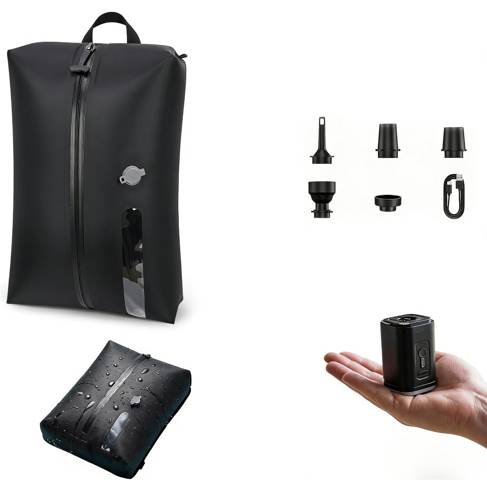 Vacuum Storage Bags with Electric Pump - Space Saving Travel Compression Bags for Luggage, Clothes & Bedding