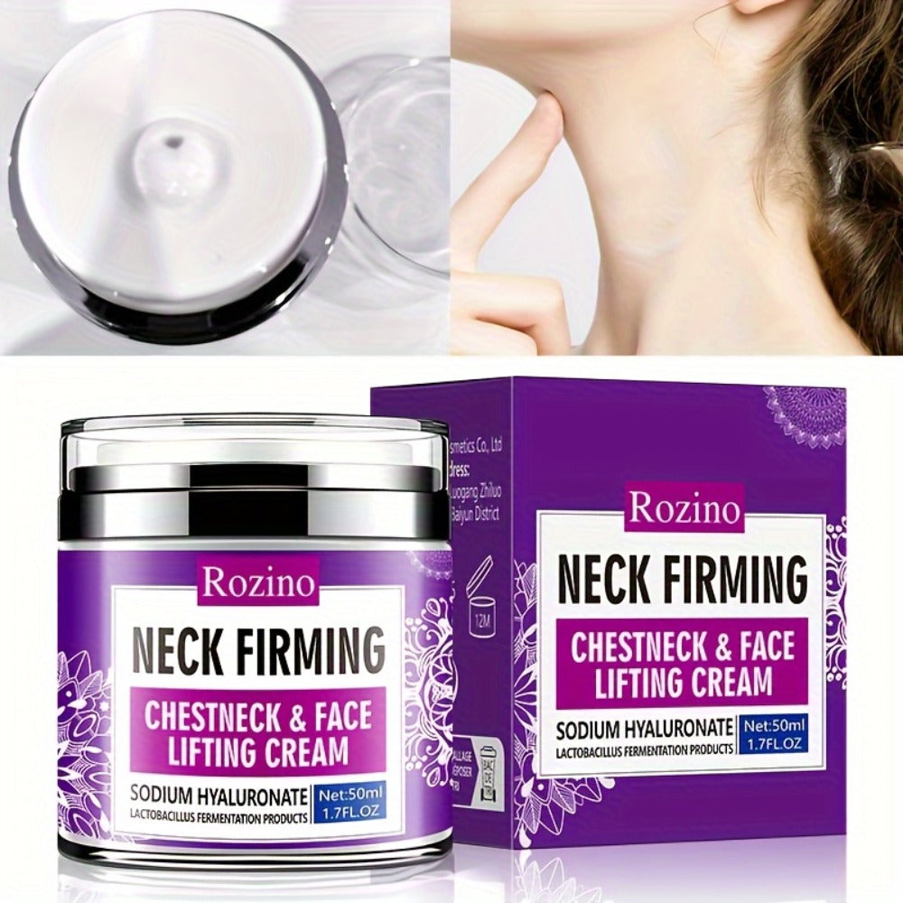 Face & Neck Lifting Cream 50ml Instant Tightening & Firming – Anti-Aging Wrinkle Cream for Sagging Skin, Jawline Contouring & Neck Firming |