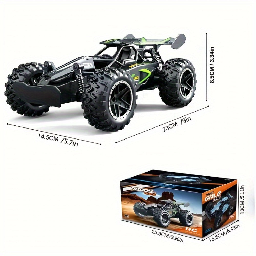 Remote Control Car, 1:18 Scale SUV with 15KM/H Source Speed, 2.4GHz Control, USB Charging and Large Tires