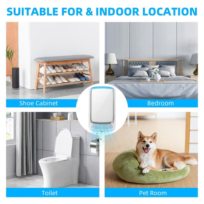 Plug-in Ionic Air Purifier Filterless Silent Odor Neutralizer for Home Bedroom Bathroom for Entryways, Bedrooms and Living Spaces