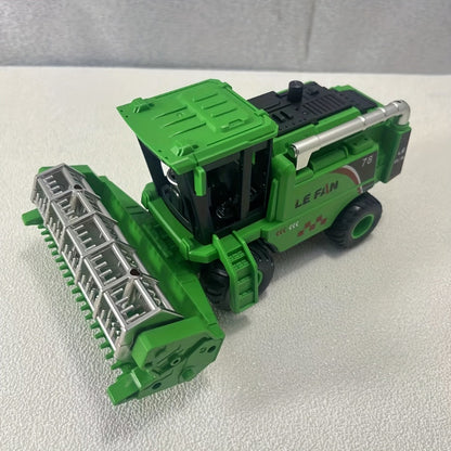 Wheat Harvester Toy Car Inertia Friction Powered Agricultural Vehicle Simulation Model for Kids Boys Girls Ages 3+