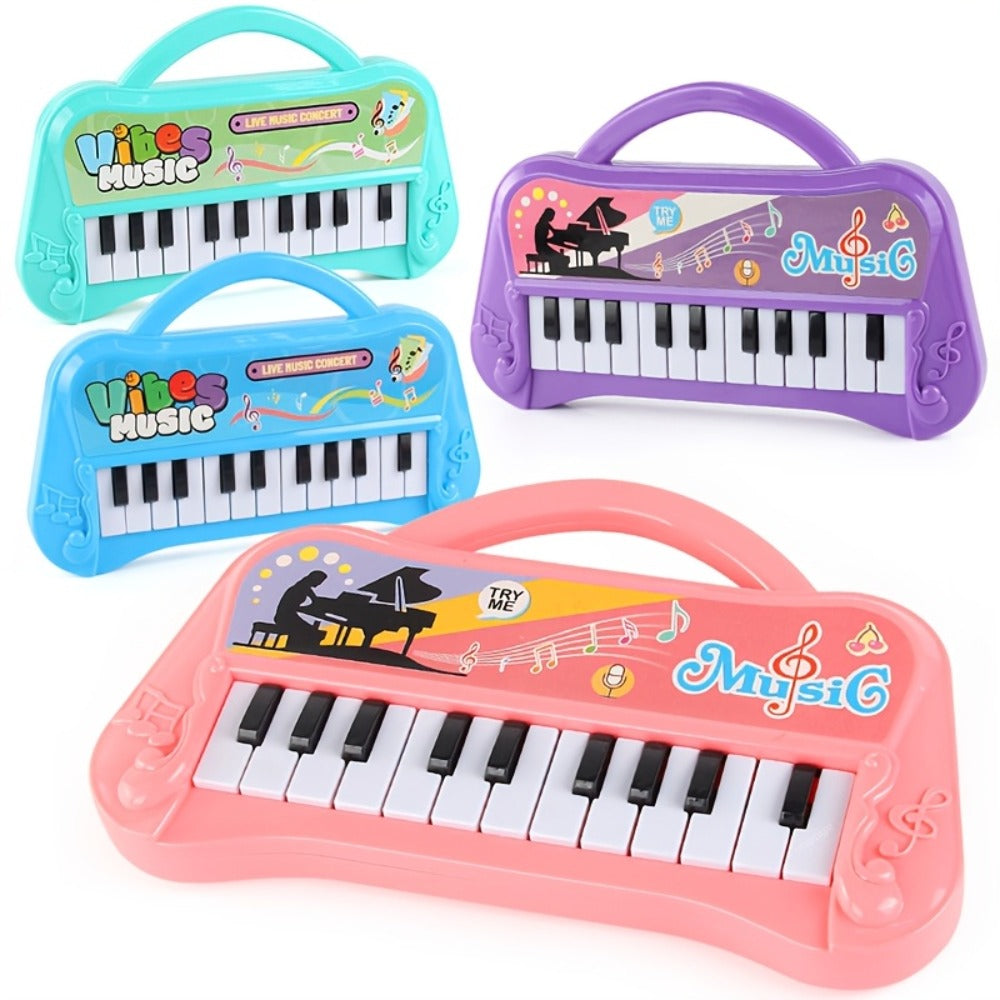 Kids Mini Piano Keyboard 13 Keys, Portable Electronic Music Toy for Toddlers with the Listed Color, Size or Set Options for Everyday Use