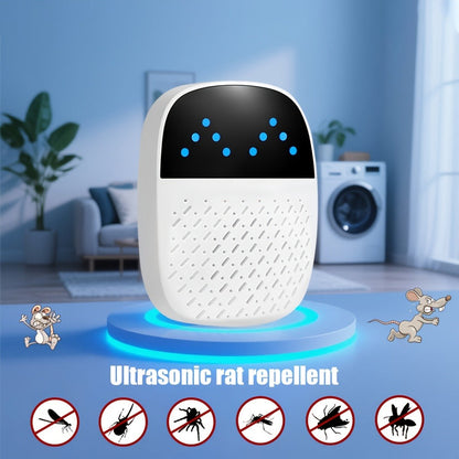 Dual-Mode Ultrasonic Pest Control Device 4-Pack with Plug-In Power and Compact Indoor Wall-Outlet Design