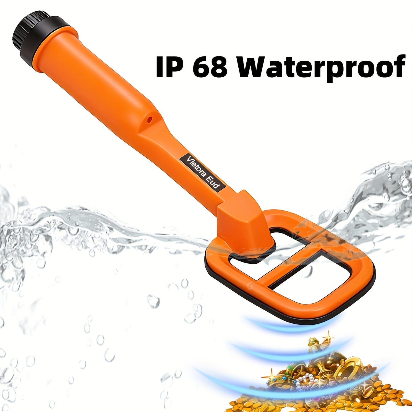 Underwater Metal Detector 100ft Depth for Adults for Garden, Patio and Yard Use, with the Listed Configuration