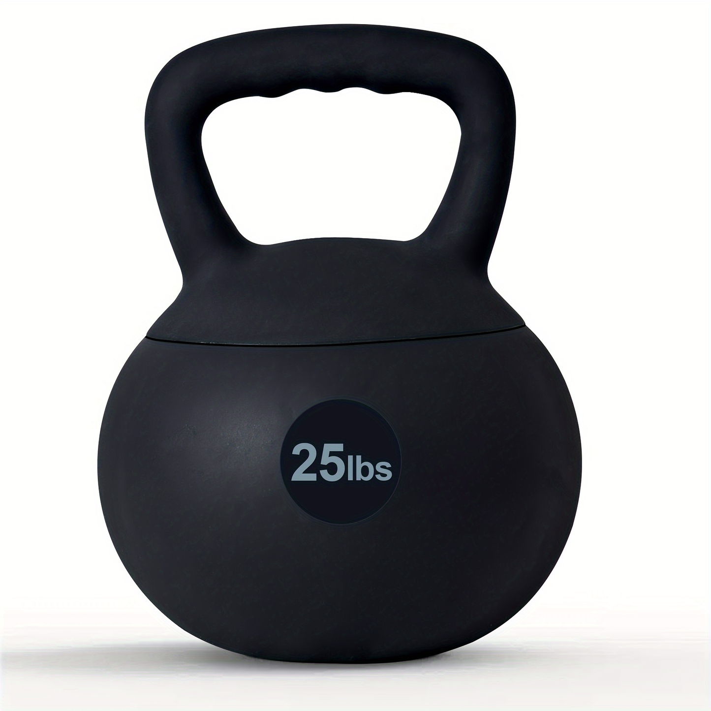 Soft PVC Kettlebell Iron Sand Filled – Wide Non-Slip Handle, 10 to 25 lbs, Safe for Home Use – Strength Training Weights for Women &