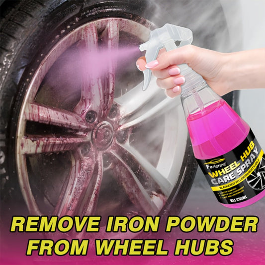 Iron Remover Spray for Wheels – Brake Dust Cleaner, Fallout Remover, Rust Protection for Alloy, Chrome, Painted & Steel Wheels