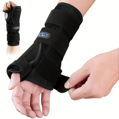 Wrist & Thumb Brace Complete Support Set with Adjustable Shoulder Strap, Night Clip Stabilizer, Wrist Tube & Hand Support