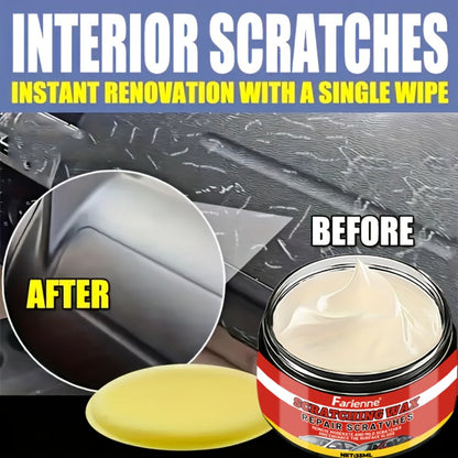 Car Scratch Remover & Swirl Remover – Nano Shine Polish Paste Kit with Sponge, Automotive Paint Scratch Repair for All Paint Colors