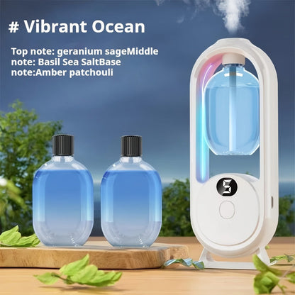 Aromatherapy Diffuser with Essential Oils 2-in-1 Humidifier - Hotel Scent Home Fragrance Machine with Natural French Essential Oils
