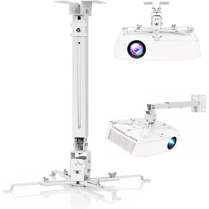 Ceiling Mounted Projector Bracket Adjustable Angle Height & Extendable Arm, Load for an Everyday Personal Care Routine