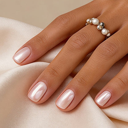 Nail Strengthening Oil with Pearl Effect Quick Dry No UV Lamp Needed – Mother of Pearl Nail Hardener