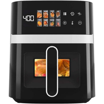 Air Fryer 5 Quart 8-in-1 Electric Hot Air Oven 1350W with LED Touchscreen & 360° Hot Air Circulation