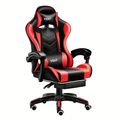 Gaming Chair shown in the Black-Red option