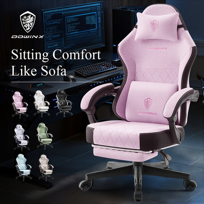 Gaming Chair shown in the Pink option