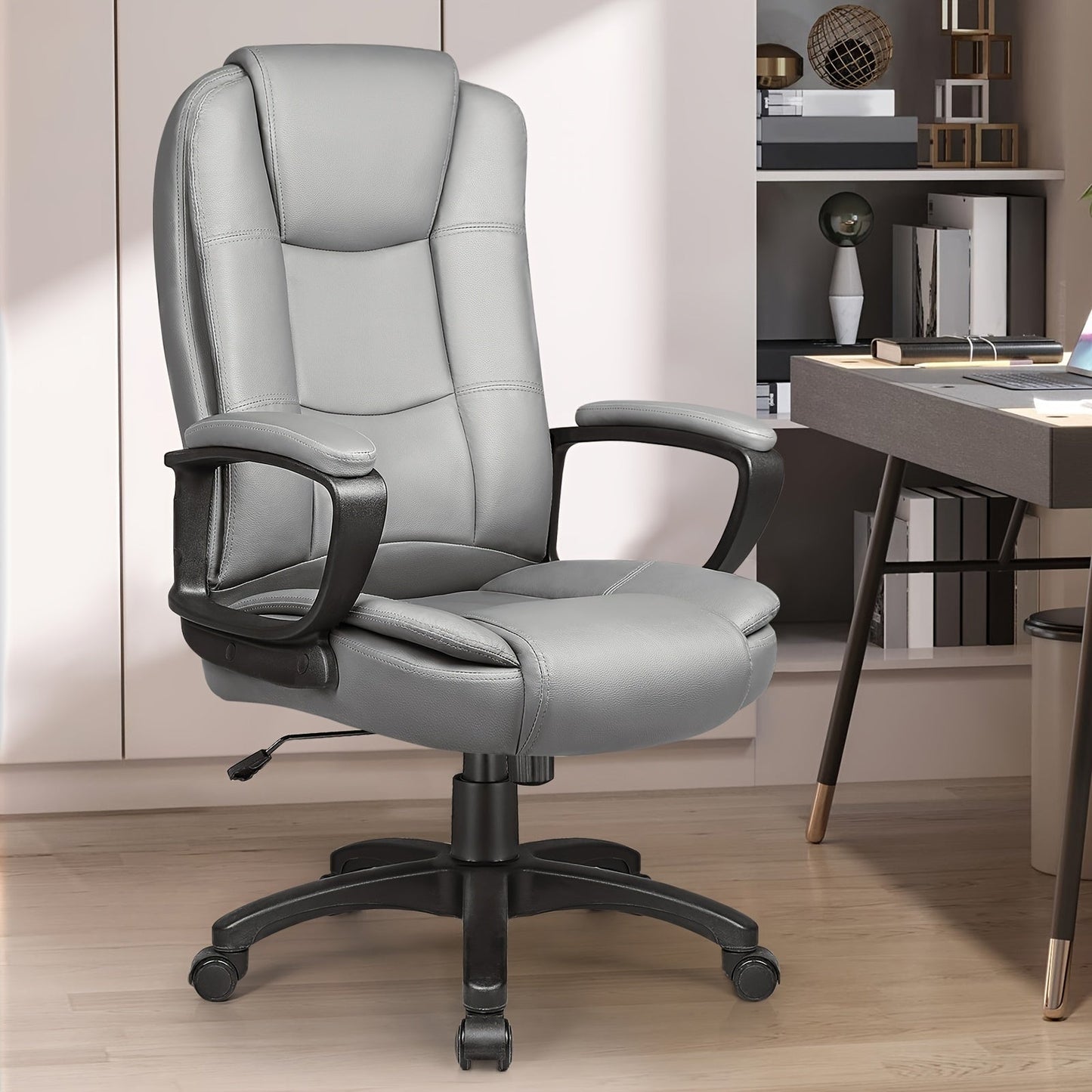 Office Chair shown in the Gray option