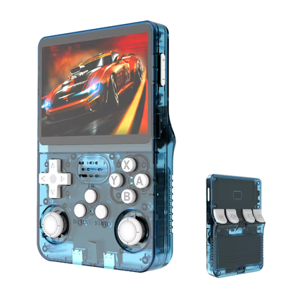 Handheld Game Console R36S with 3.5-Inch IPS HD, 640x480 resolution, 64GB or 128GB Options, 2600mAh Battery