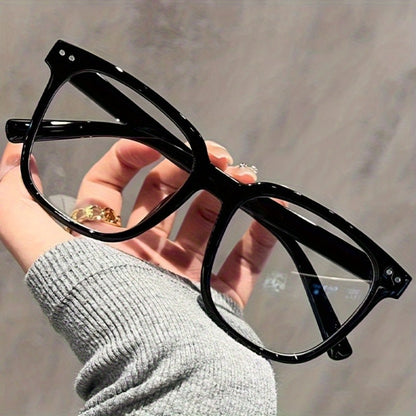 Blue Light Glasses - Blocking 3 Pack Unisex Rectangular Frame Clear Black Campus Style Anti - product detail view 6