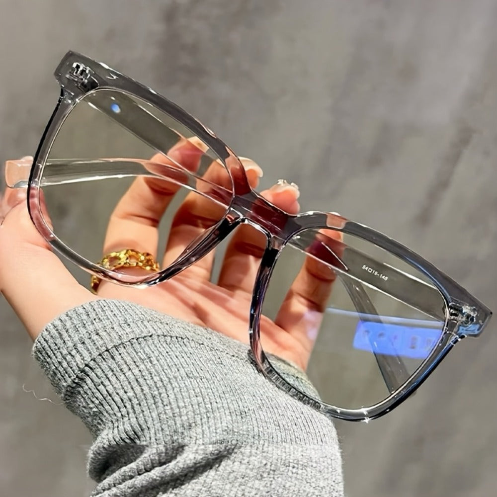 Blue Light Glasses - Blocking 3 Pack Unisex Rectangular Frame Clear Black Campus Style Anti - product detail view 13