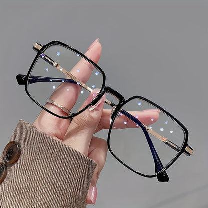 Blue Light Glasses - Blocking Clear Frame with Heart Pattern Legs - Ultra Thin Non-Prescription - product detail view 14