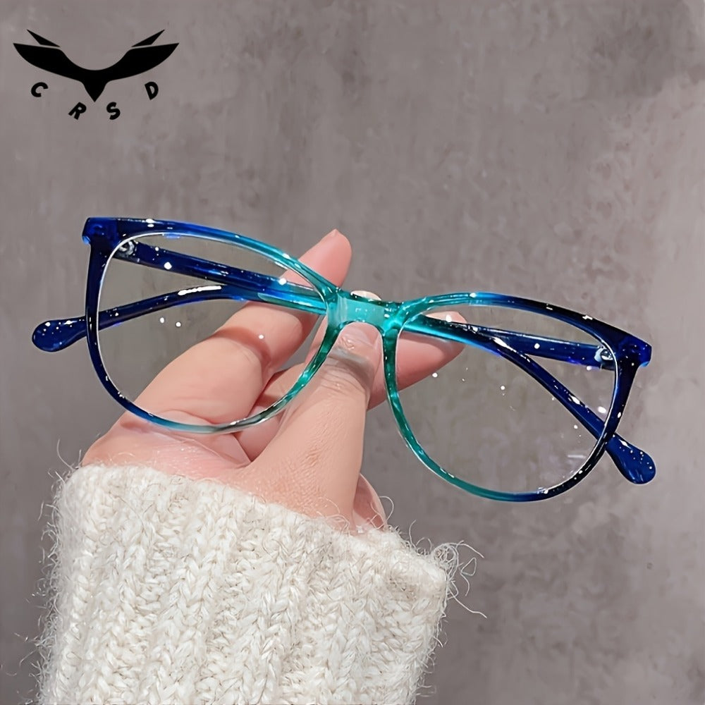 Blue Light Glasses - Blocking Women Gradient Lens Full Rim Frame Metal Hinge Lightweight Anti - product detail view 12