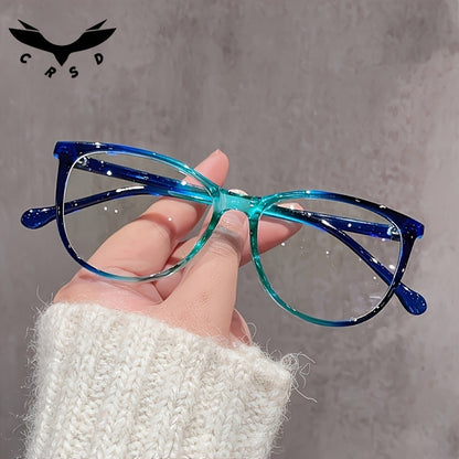 Blue Light Glasses - Blocking Women Gradient Lens Full Rim Frame Metal Hinge Lightweight Anti - product detail view 12
