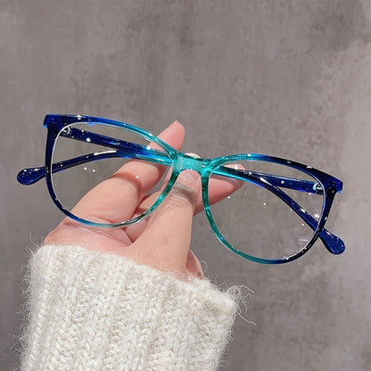 Blue Light Glasses - Blocking Women Gradient Lens Full Rim Frame Metal Hinge Lightweight Anti - product detail view 18