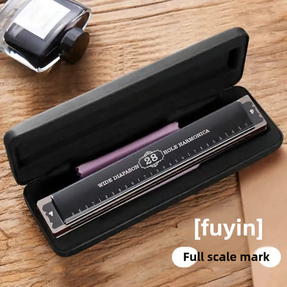 Blues Harmonica shown in the Black option
