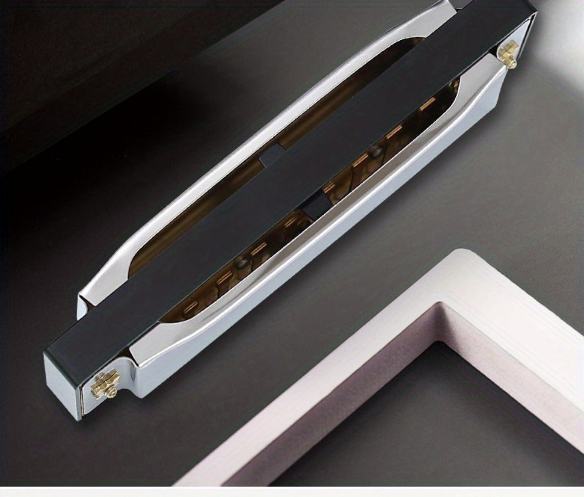 Blues Harmonica, Golden, Professional, Hole, C-Key for Blues Practice detail image - detail view 34