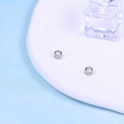 Body Jewelry - Fake Nose Rings Set Clip On Non-Piercing Faux Septum Hoop Sparkling for - product detail view 7