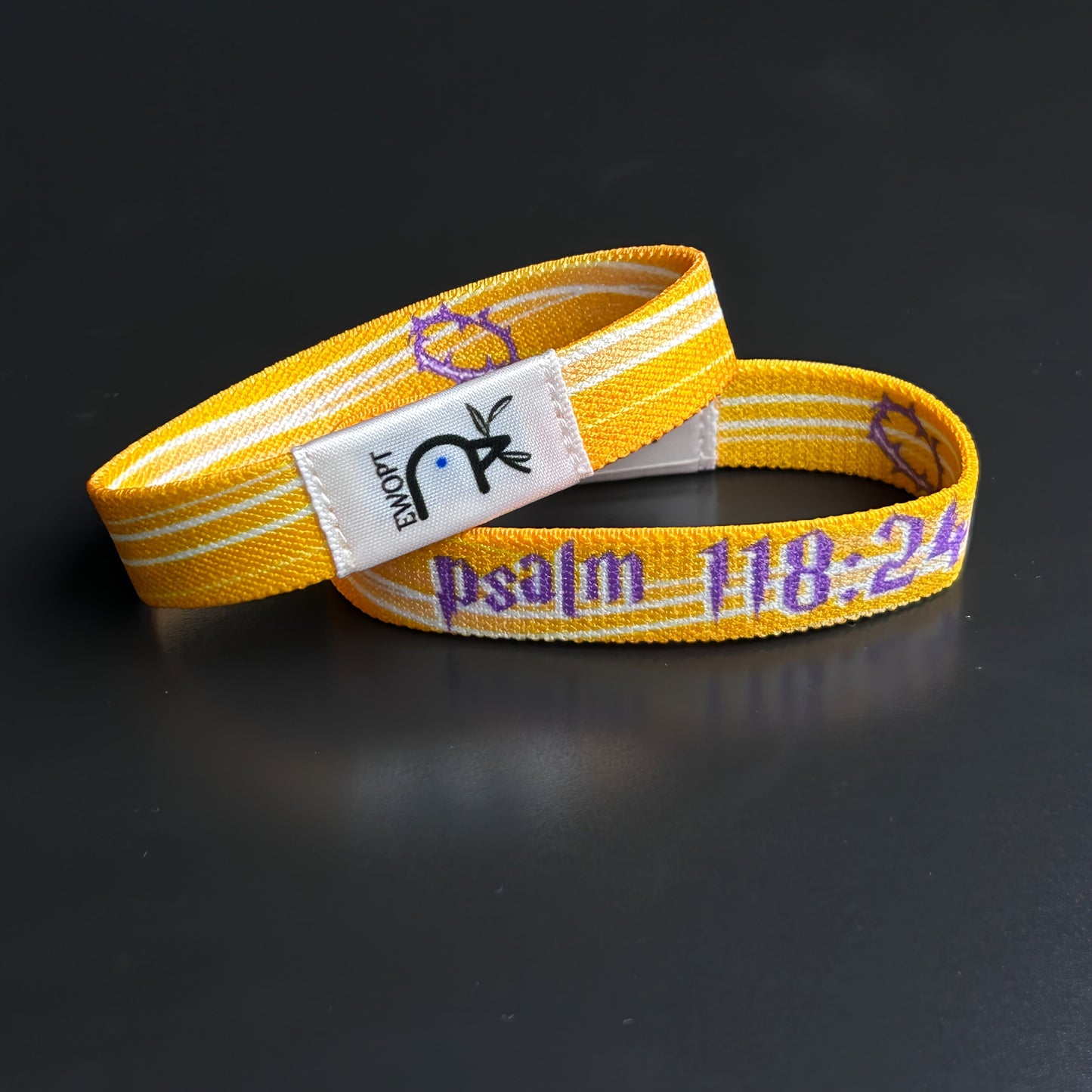 Bracelet for Men - NFC Bible Verse for Women Christian Faith Jewelry Adjustable Wristband - product detail view 47