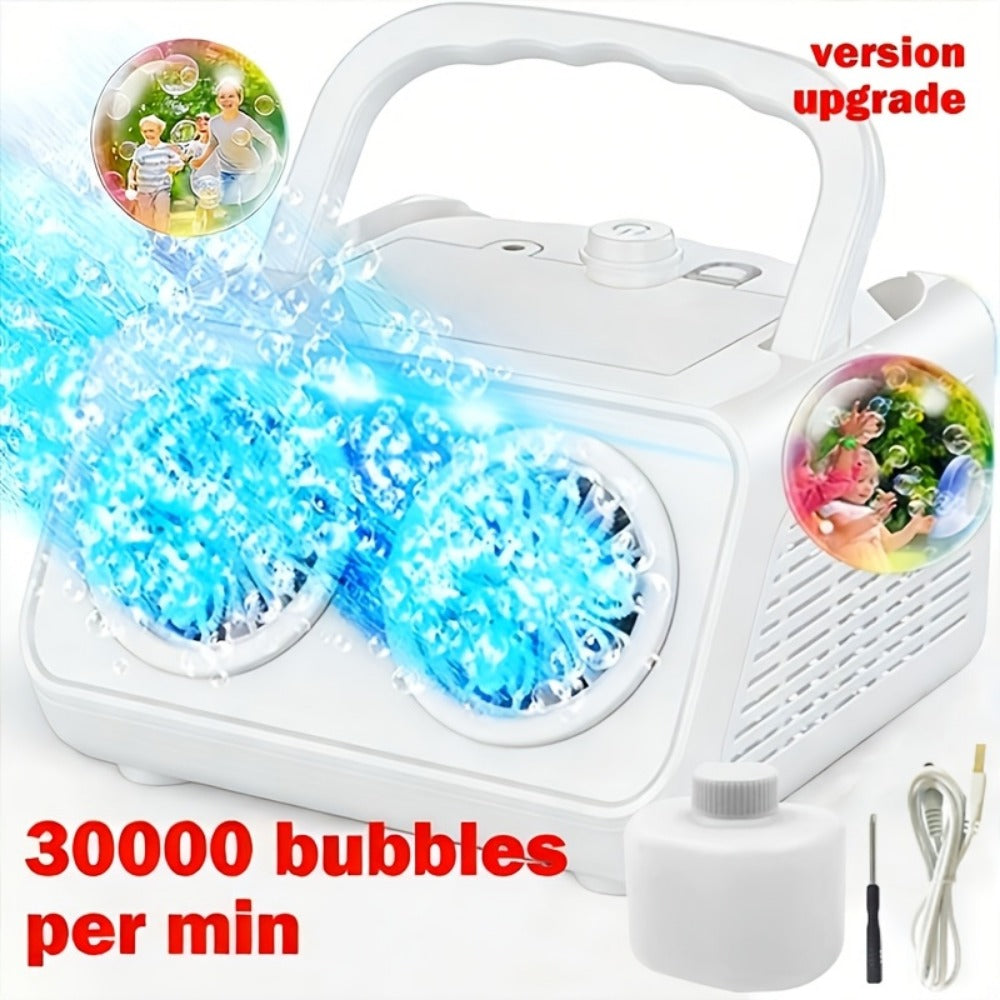 Bubble Machine, Rechargeable, Upgrade, Automatic, Blowing for Parties detail image - detail view 4