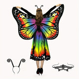 No. 4 Small Butterfly Color Set + Mask Hairband